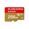 SanDisk 256GB Extreme microSDHC UHS-I Memory Card - Up to 160MB/s, C10, U3, V30, 4K, A2, Micro SD