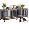 Advwin 2PCS Dog Crate Furniture Heavy Duty Dog Cage Sturdy Dog Kennel