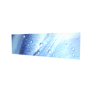 Bellessi 1220mm x 2000mm x 4mm Motiv Polymer Bathroom Panel - Blue Drops