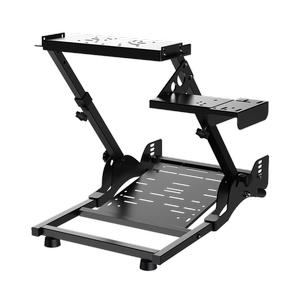Pxn-a10 Foldable And Adjustable Racing Sim Frame Black