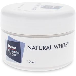 Dulux 100ml Natural White Sample Pot