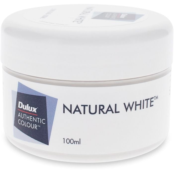 Dulux 100ml Natural White Sample Pot