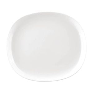Sango Oval Couple Plates Ora White 200x175mm 6 Pack