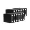 Kitchee 10x Foldable Bed Sheet Storage Box - Linen + Closet Organiser Black