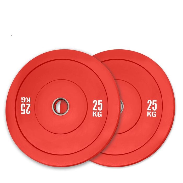 Kangaroo Fitness 25KG Colour Bumper Plate – Durable & High-Performance Weights