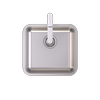 Caroma Luna Single Bowl Overmount and Undermount