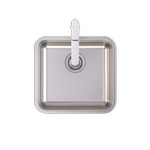 Caroma Luna Single Bowl Overmount and Undermount