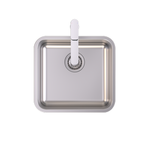 Caroma Luna Single Bowl Overmount and Undermount