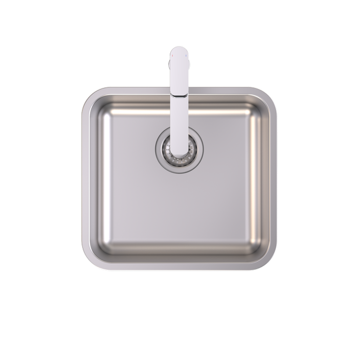 Caroma Luna Single Bowl Overmount and Undermount