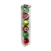 Deck The Halls Jumbo Bauble Ornament Pack 6