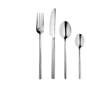 16pc Oneida Dean Complete Cutlery Set Stainless Steel For 4 People Silver