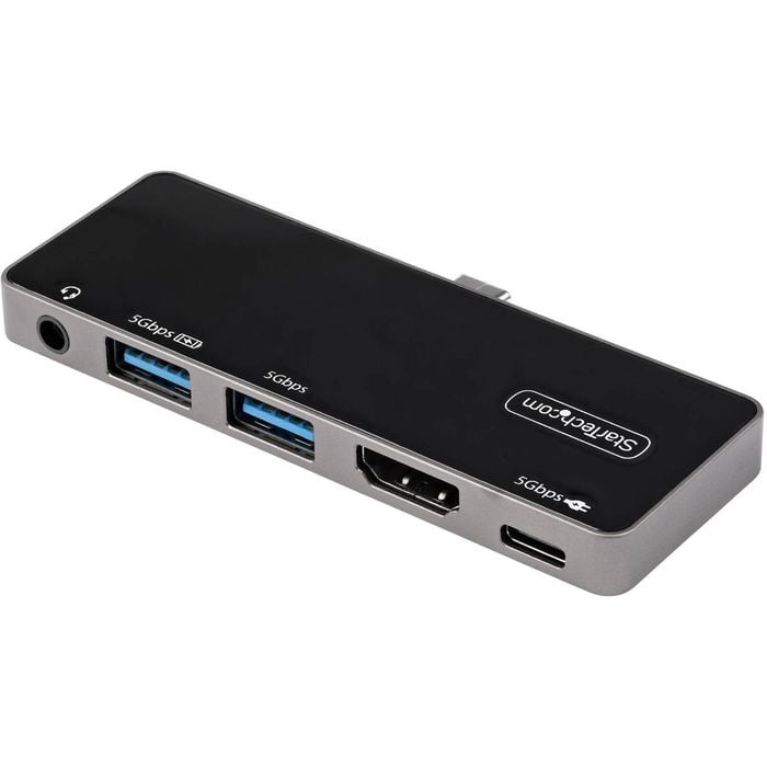 USB C Multiport Adapter, USB-C to 4K 60Hz HDMI, 100W PD Pass-Through, 3xUSB, Audio, USB-C Mini Dock