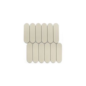 Johnson Tiles 276 x 290mm Beige Satin Ovella Mosaic Wall Tile - Each