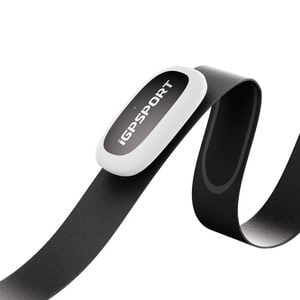 Heart Rate Sensor Chest Strap White
