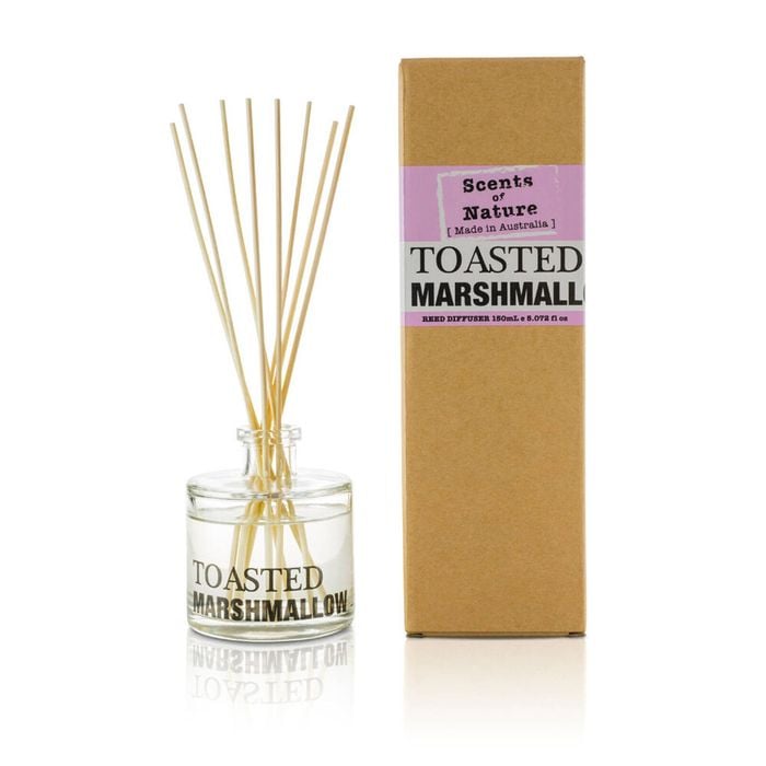 Scents Of Nature Toasted Marshmallow Reed Diffuser Sweet Scent 150ml