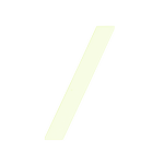 Sandleford 90mm Glow In Dark Acrylic Letter /