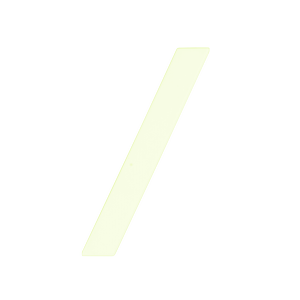 Sandleford 90mm Glow In Dark Acrylic Letter /