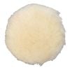 Josco 125mm Hook and Loop Lambswool Bonnet Polishing Pad