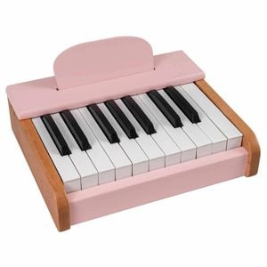 Costway Kid 18key Digital Piano Keyboard Toy Music Stand Pink