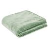 J.Elliot 450gsm Solid Faux Mink Blanket Sage