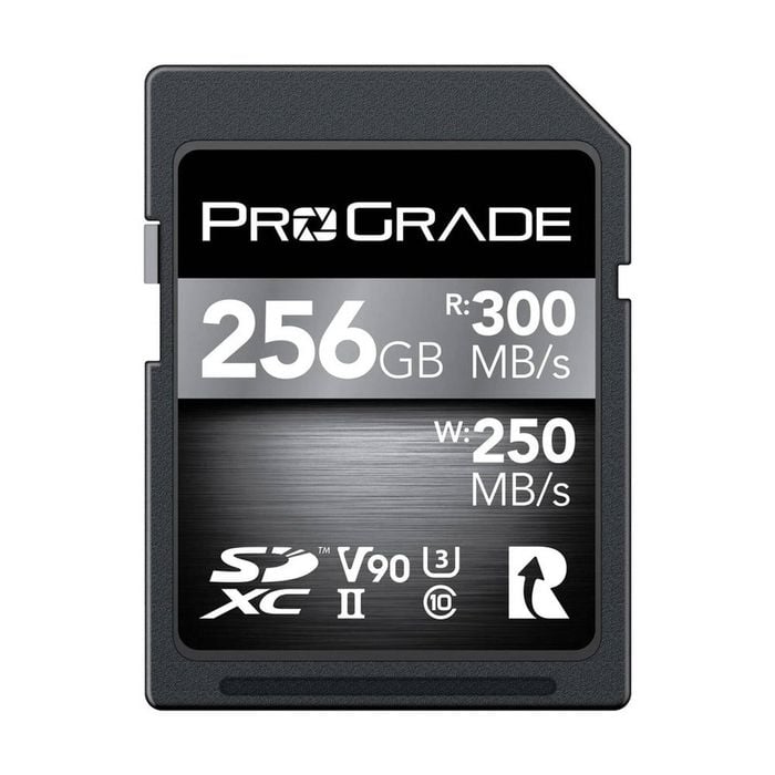 ProGrade Digital 256GB SDXC UHS-II V90 Memory Card (Iridium)