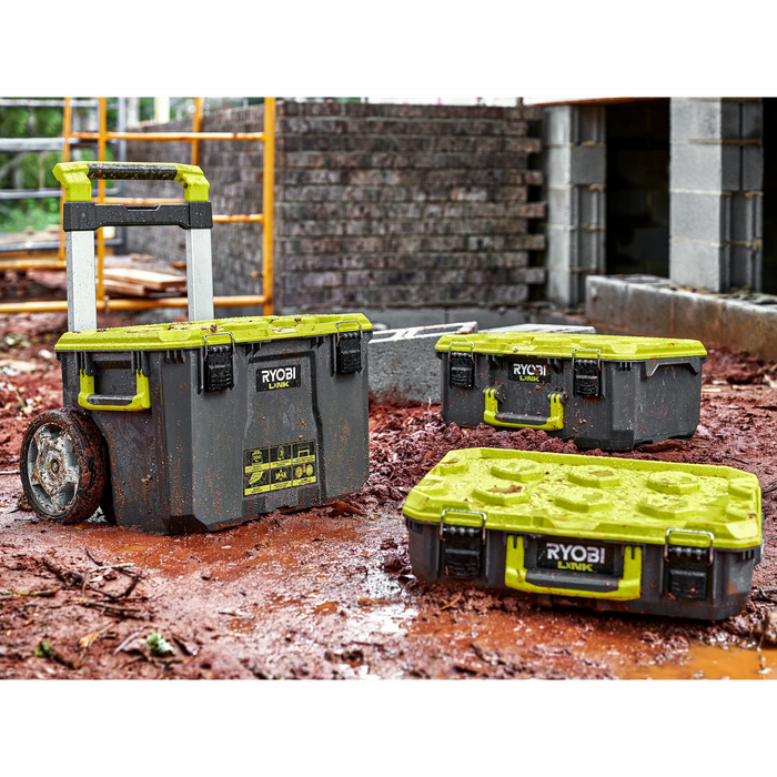 Ryobi LINK 3 Piece Rolling Storage Set - Bunnings Australia