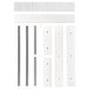 Kaboodle 600mm Provincial White Oven Tower Pack