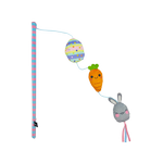 Baxter Bone Easter Chick, Egg and Carrot Cat Wand