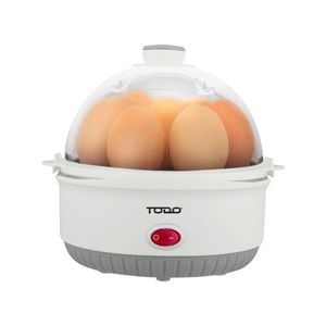 TODO 350W Electric Egg Cooker 7 Cell Tray - White