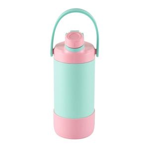 Avanti Yum Yum 2 Way Drinking Insulated Bottle 400ml - Blue/Pink