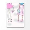 Modern Pink Ladies  Print 100% Australian Made 60 x 90cm  (Acrylic)