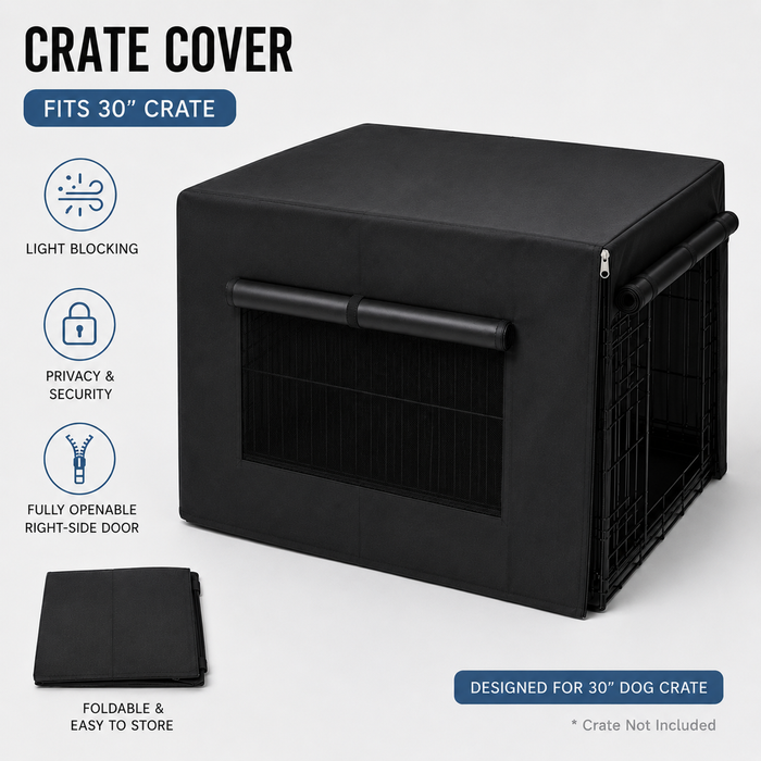 YES4PETS 30' Dog Cat Rabbit Collapsible Crate Pet Cage Canvas Cover