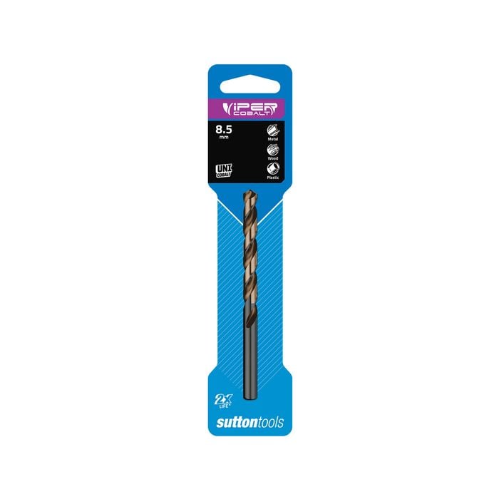 Sutton Tools 8.5mm Viper Cobalt Jobber Drill Bit