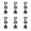 6PK Topchef Stainless Steel Cocktail Strainer Kitchen Utensil 21cm Silver