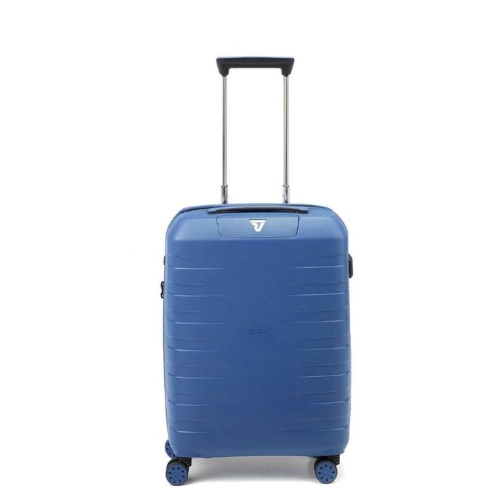 Roncato Box Sport 2.0 Carry On 55cm Lightweight 2.2kg Suitcase - Navy