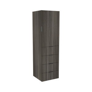 Lugna 2048 x 600 x 580mm Storm 3 Shelf 4 Drawers Right Hinged Door Storage Cabinet