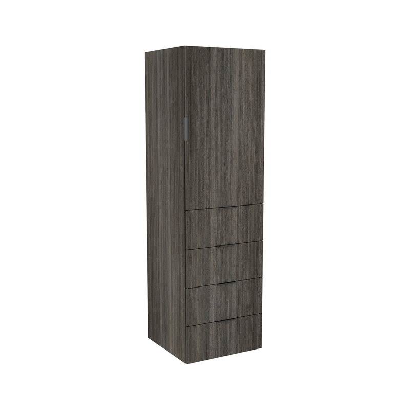 Lugna 2048 x 600 x 580mm Storm 3 Shelf 4 Drawers Right Hinged Door Storage Cabinet