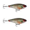 2x Rapala 14cm X Rap Haku Slow Sinking Glidebait Fishing Lures - Live Roach