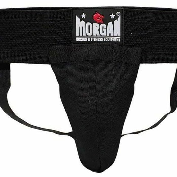 Morgan Classic Elastic Groin Guard With Cup[x Large Black]