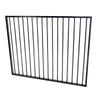 ProtectorAl 1470 x 1200mm Black Flat Top Driveway Gate