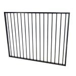 ProtectorAl 1470 x 1200mm Black Flat Top Driveway Gate