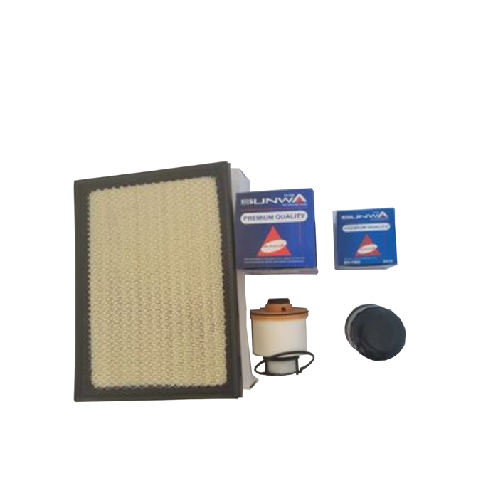 Service Kit for Toyota Hilux GUN series 2015 onwards | Air, Oil & Fuel Filters - Service Kit