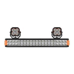 Lightfox 20" Osram LED Light Bar + Pair 3" LED Pod Lights Combo Kit Offroad 4WD
