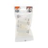 Taskmaster 38mm Push To Open Magnetic Catch White - 2 Pack