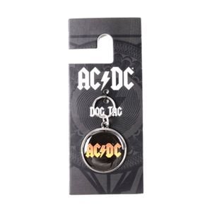 Stubby Club ACDC Pet Dog Collar Tag Keyring Disc Accessory 25mm