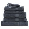 7pc Renee Taylor Towel Set Stella 650 Gsm Super Soft Bamboo Cotton Indigo