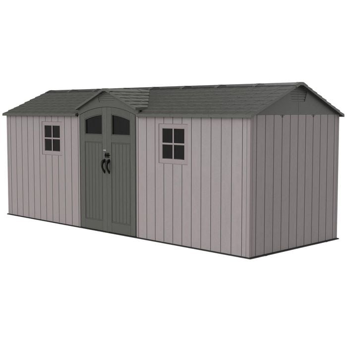 Lifetime 5.8 x 2.1m Side Entry Garden Shed