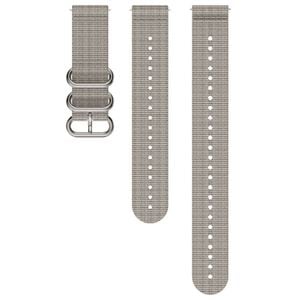 Suunto 22mm Explore Textile Strap - Sand Gray (m+l)