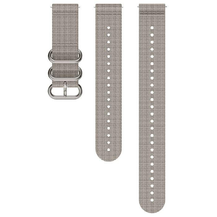 Suunto 22mm Explore Textile Strap - Sand Gray (m+l)