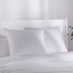 Dreamaker Cotton Sateen Euro Pillow Protector - Twin Pack